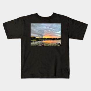 "Stormy Sunset" Kids T-Shirt